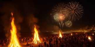 Ночь Сан-Хуана: костры и магия на побережье
