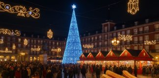 Рождество в Мадриде: огни, рынки и шоколад