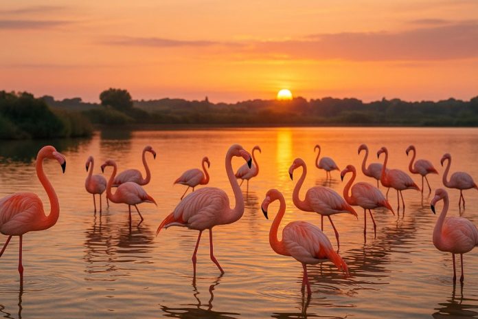 Фламинго Андалусии и Валенсии