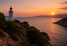 Маяк Монтгó и панорамы побережья Маяк Монтгó и панорамы побережья