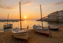 Морские традиции Ла-Эскалы рыбаки, порты и лодки