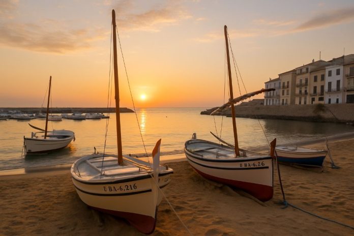 Морские традиции Ла-Эскалы рыбаки, порты и лодки