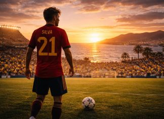 Давид Силва футбольный маг с Гран-Канарии