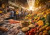 Гастрономические рынки города где встречаются ароматы островов