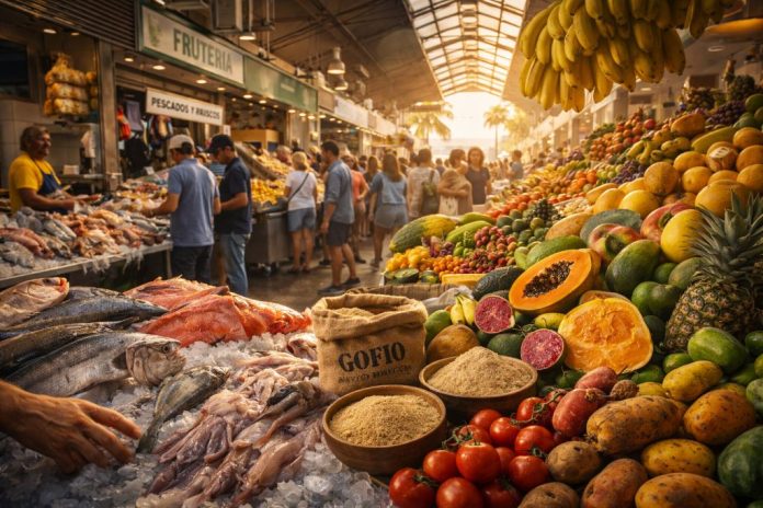 Гастрономические рынки города где встречаются ароматы островов