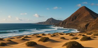 Природа вокруг Лас-Пальмаса дюны, вулканы и океанские панорамы