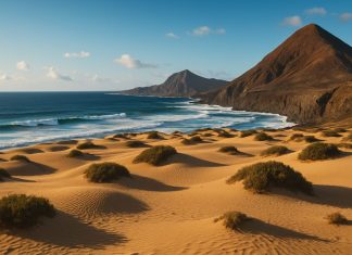 Природа вокруг Лас-Пальмаса дюны, вулканы и океанские панорамы Природа вокруг Лас-Пальмаса дюны, вулканы и океанские панорамы