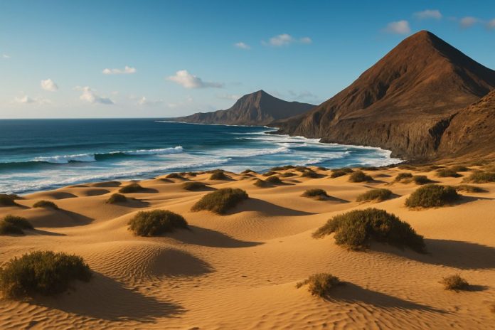 Природа вокруг Лас-Пальмаса дюны, вулканы и океанские панорамы Природа вокруг Лас-Пальмаса дюны, вулканы и океанские панорамы