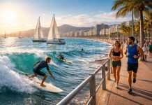 Спорт и активный отдых серфинг, парусный спорт и городские маршруты