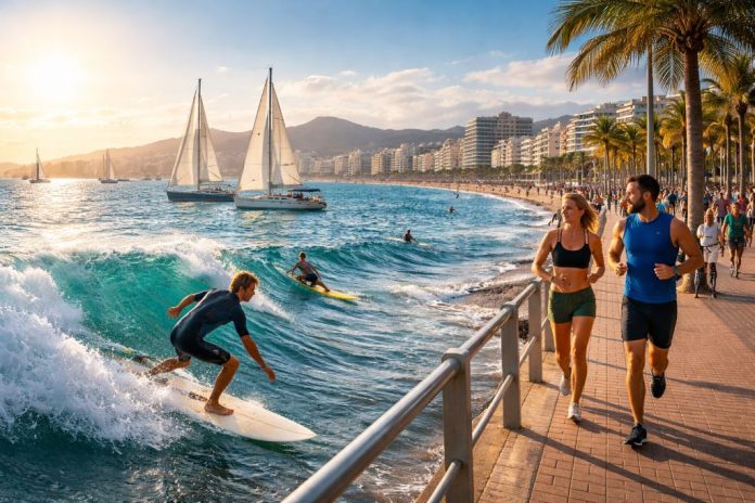 Спорт и активный отдых серфинг, парусный спорт и городские маршруты