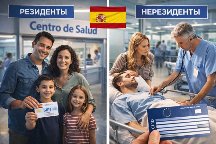 Кто имеет право на бесплатную медицину в Испании резиденты и нерезиденты