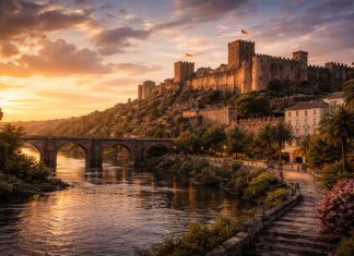 Алькасаба Бадахоса крепость, которая охраняла границу веков Алькасаба Бадахоса крепость, которая охраняла границу веков