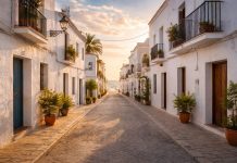 Архитектура Барбате простота, белые фасады и прибрежный стиль