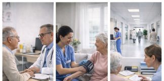 Медицина для пожилых людей уход, помощь и поддержка