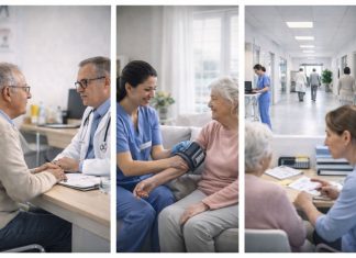 Медицина для пожилых людей уход, помощь и поддержка