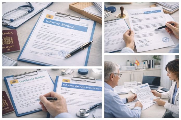 Медицинские документы справки, отчёты и переводы
