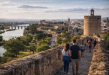 Городские прогулки по Бадахосу маршруты по стенам, мостам и паркам