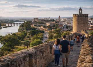 Городские прогулки по Бадахосу маршруты по стенам, мостам и паркам