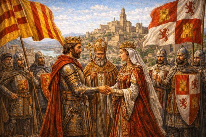 Кастилия и Арагон: объединение Испании через династии