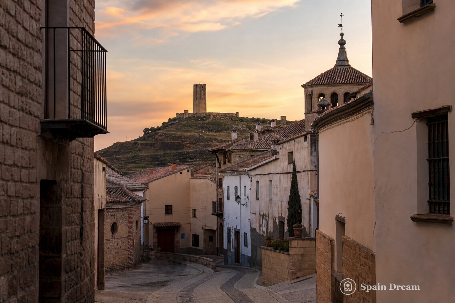 Старая улица Альхама-де-Арагон