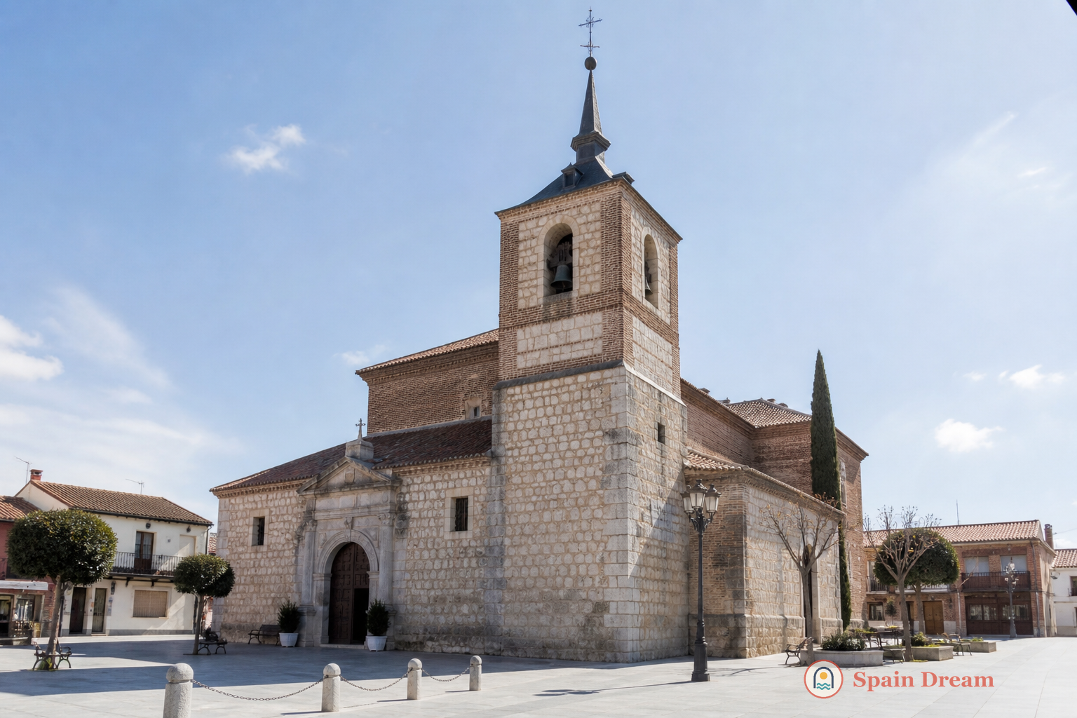 Церковь Nuestra Señora de la Asunción в центре Альхете