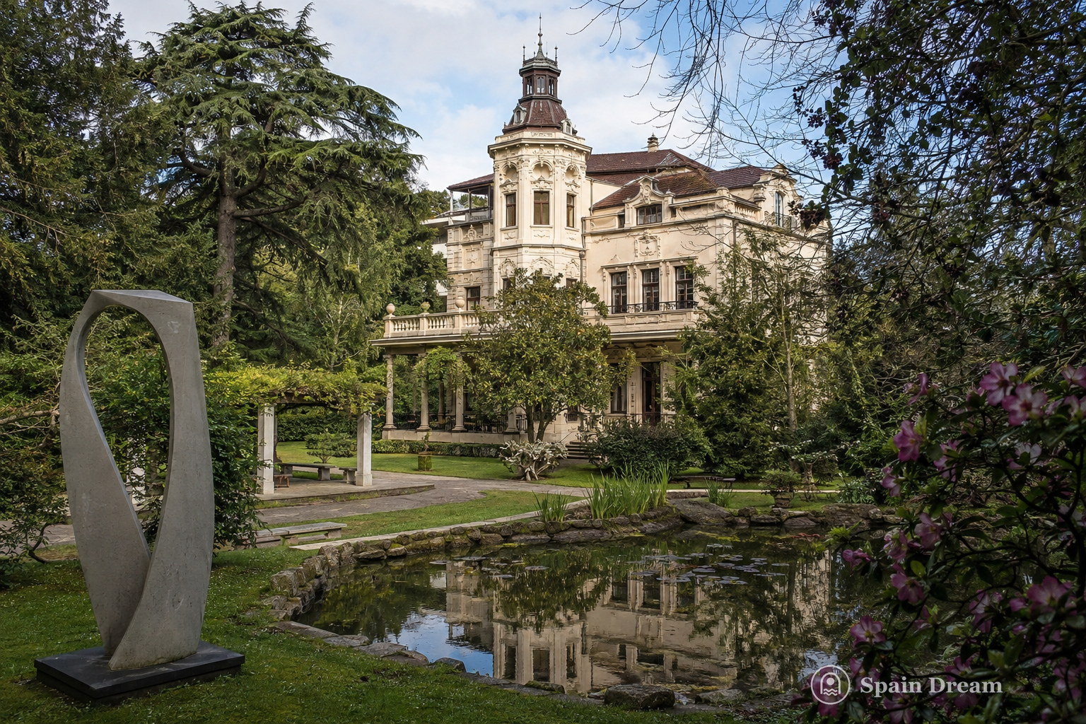 Villa Urrutia и сад ARENATZarte в Гуэньесе