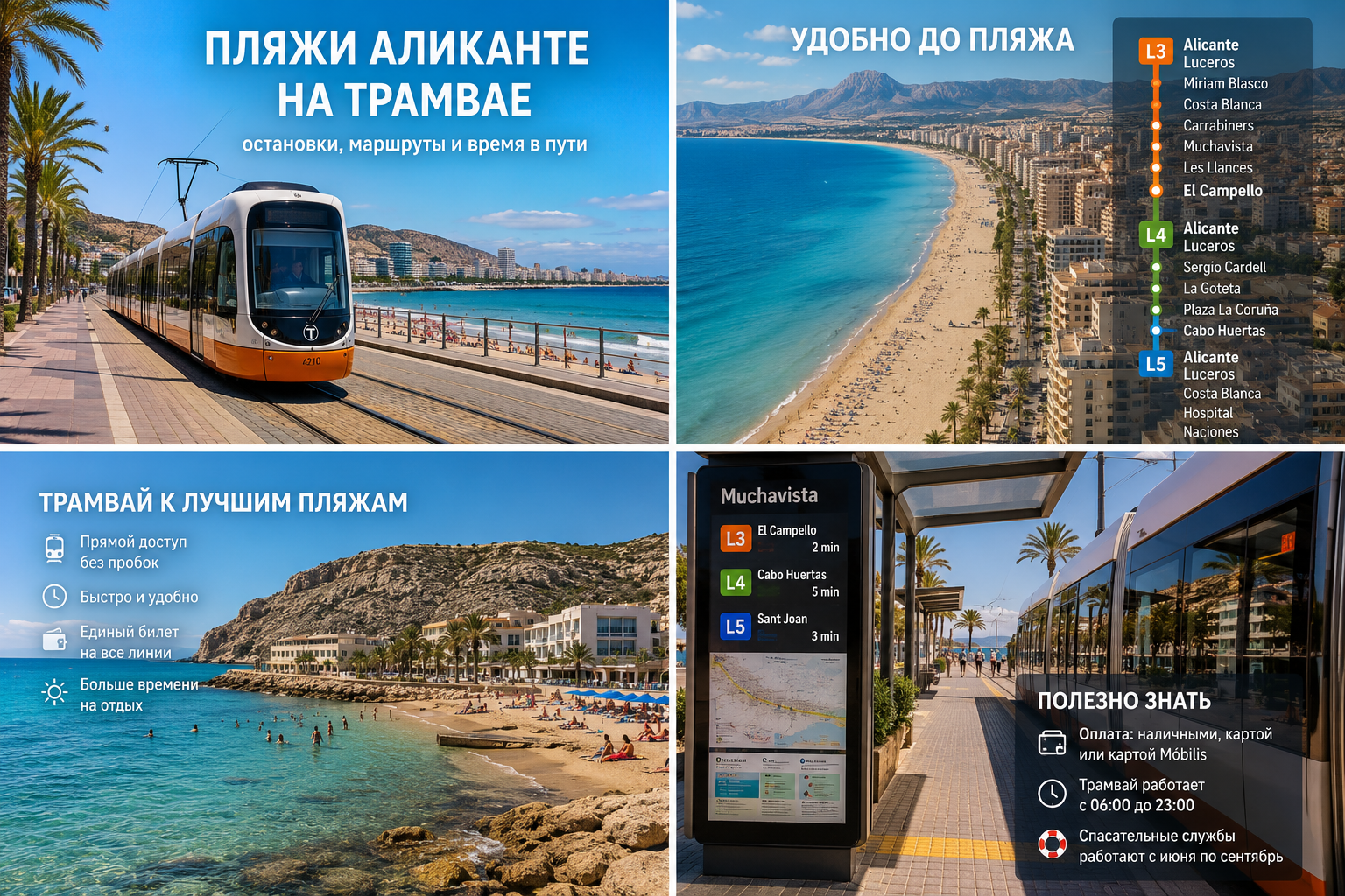 Какие линии ведут к морю