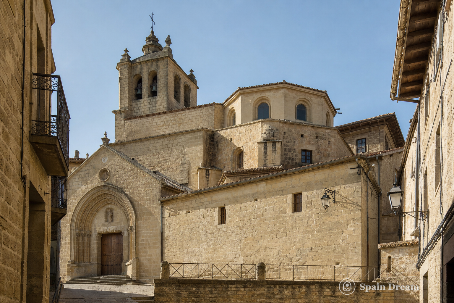 Церковь Santa María в верхнем квартале Тафальи