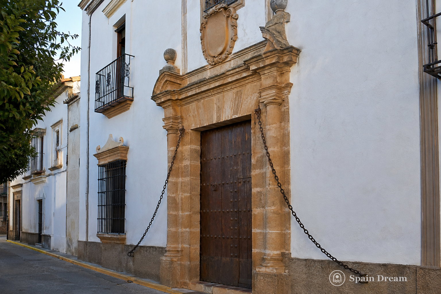 Барочный фасад Casa de las Cadenas